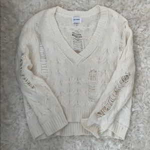 White sweater
